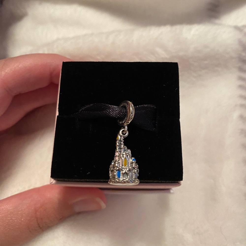 Disney World Pandora 50th Anniversary Castle Charm